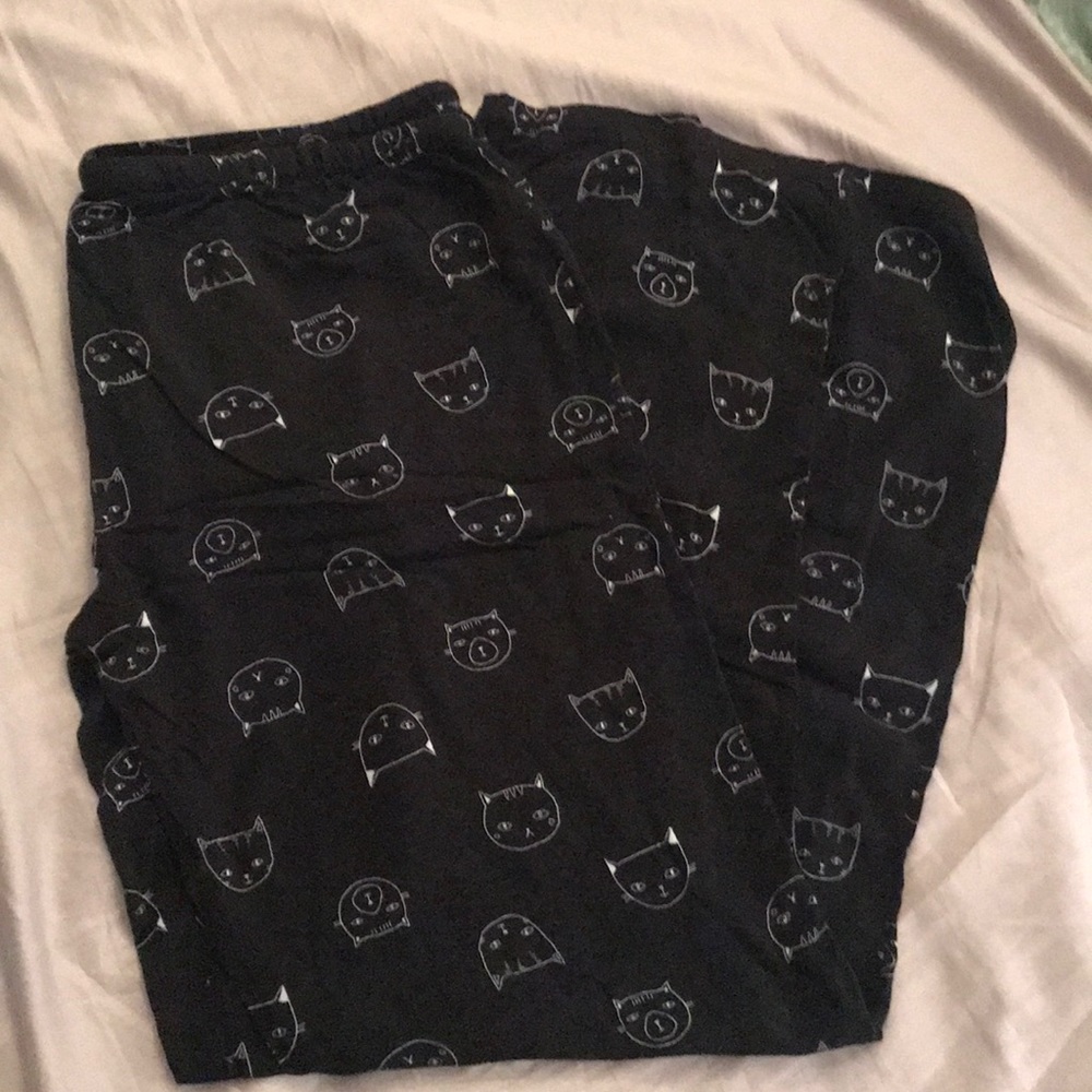 Forever 21 kitten pajama pants